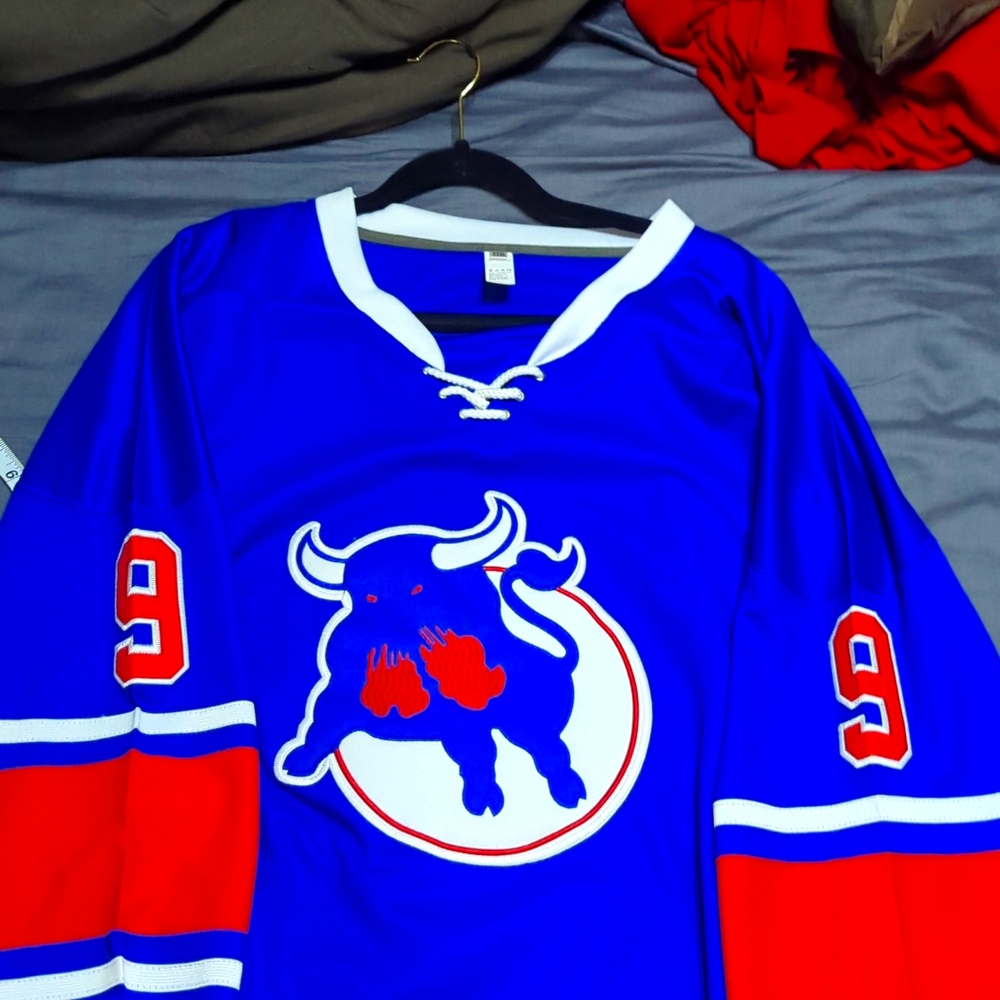Old WHA Birmingham Bulls #9 Mark Napier #9 size 3XL